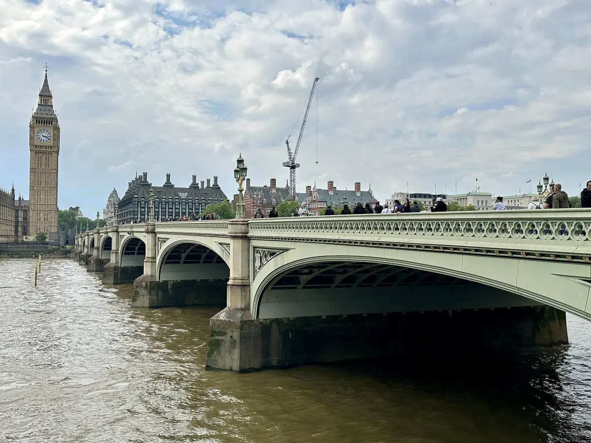 Westminster Bridge leading to Big Ben